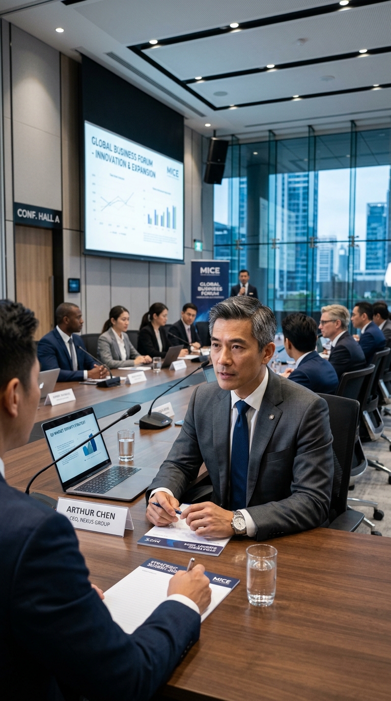 Corporate conference hall