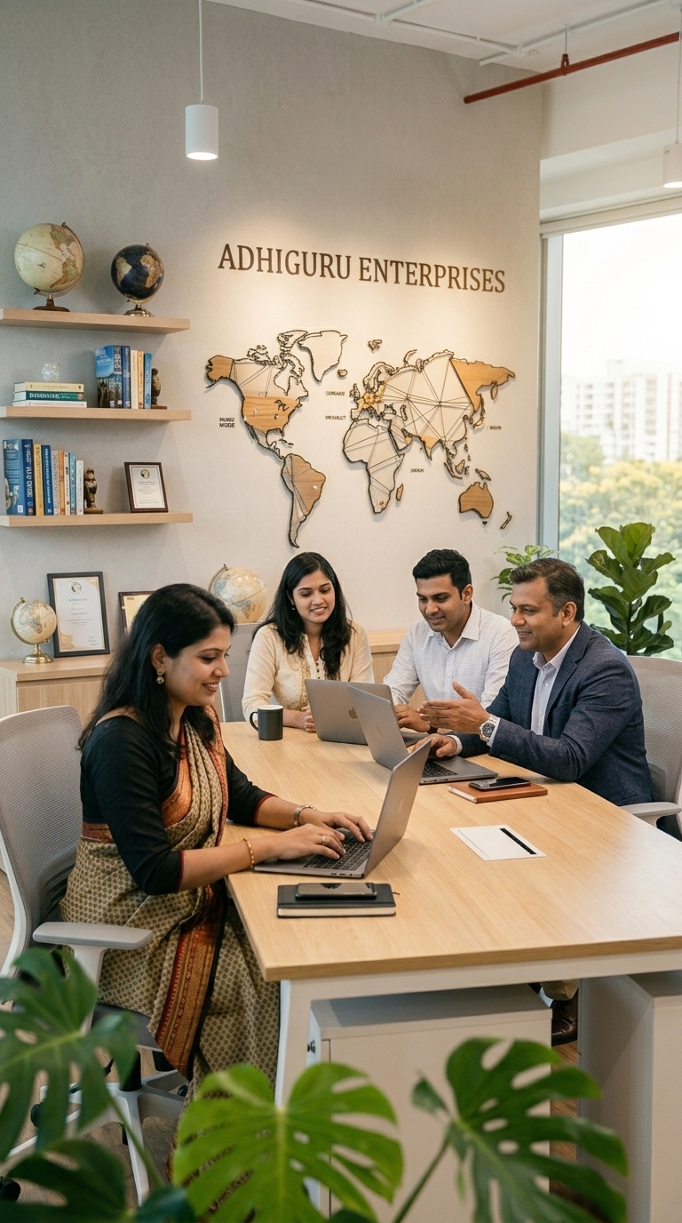 Professional business team in a corporate meeting